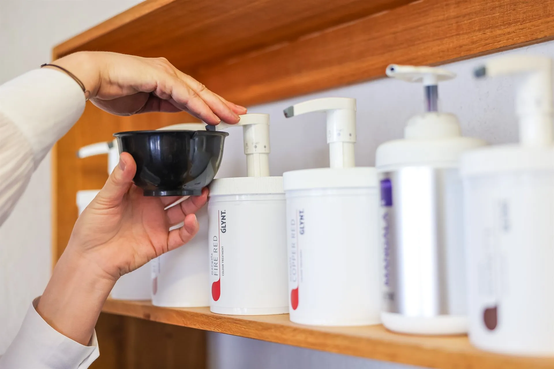 Professionelle Haarpflege im Salon